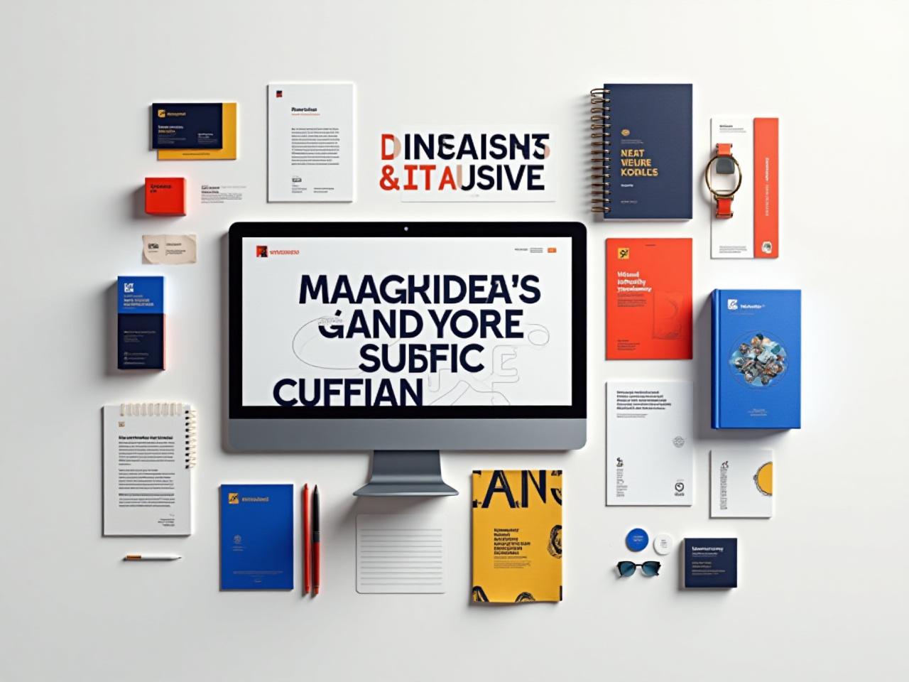 グラフィックデザインとマーケティングコラテラルの事例