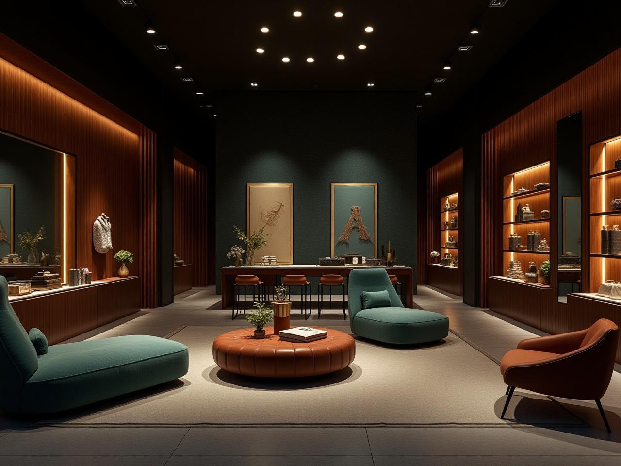 ラグジュアリーリテールの空間デザイン事例