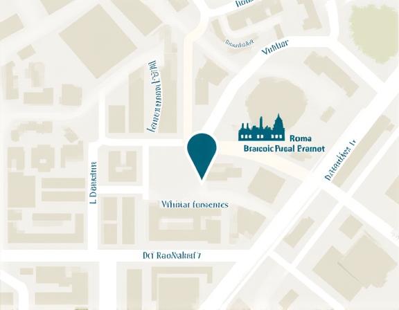 Mappa che mostra la posizione della sede di Trama Chiara in Via del Corso a Roma.