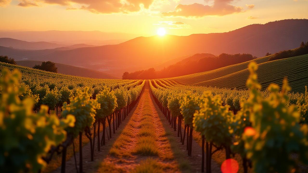 Secure AI data visualization of an Italian vineyard